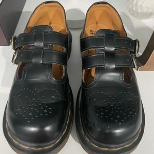 Doc Marten Mary Janes in Black